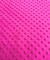 Fuchsia Minky Dot Fabric by the Yard, 60" Wide Ultra-Soft Plush Minky Fabric for Baby Blankets, Nursery Decor, Plush Toys & Sewing